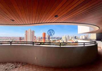 Apartamento para alugar de alto padrao com 4 suites edificio marselha residencial - vila samaritana bauru sp