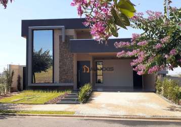 Linda casa com 2 dormitórios à venda, 145 m² por r$ 860.000 - alphaville - mirassol/sp