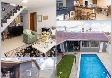 Casa a venda com 180 m² com 4 quartos com suíte com edícula 40 m² em capão da imbuia - curitiba - pr