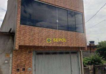 Sobrado com 2 dormitórios à venda, 300 m² por r$ 450.000,00 - jardim são bernardino - suzano/sp