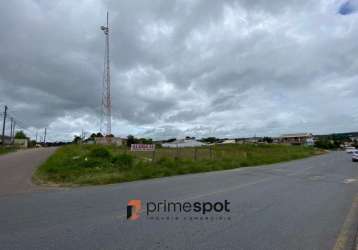 Terreno para locação com 2340 m² em fazenda rio grande/pr