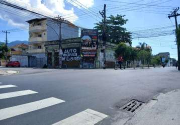 Excelente terreno de esquina, para locação em realengo!!!