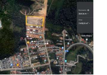 Terreno à venda, 2413.01 m2 por r$540000.00  - embu - colombo/pr