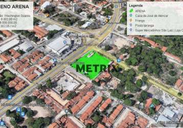 Terreno à venda, 6802 m² por r$ 16.000.000,00 - cambeba - fortaleza/ce