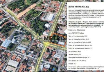 Terreno comercial de 7.180 m² na av. godofredo maciel - oportunidade