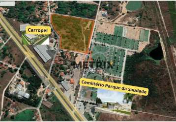 Terreno à venda, 48000 m² por r$ 7.200.000,00 - urucutuba (jurema) - caucaia/ce