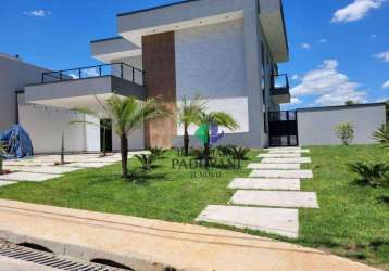 Casa nova à venda com 03 suítes no condomínio terra magna, reserva jardim bom viver em indaiatuba