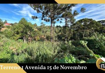 Terreno 1 avenida 15 de novembro permuta