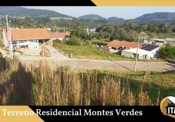 Terreno residencial montes verdes