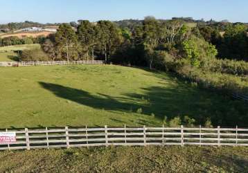 Terreno urbano para venda em contenda, localidade de serrinha