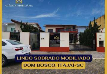 Casa mobiliada dom bosco itajaí