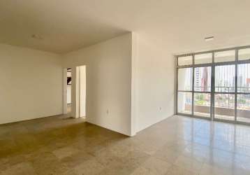 Apartamento 112m, excelente localização, 100% nascente, vista limpa, 03 quartos, sendo 02 suítes, 1 vaga