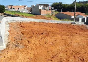 Terreno à venda, residencial dos lagos, 282,05m², leve declive, de esquina,bragança paulista