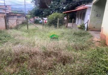 Terreno à venda na rua bela vista, 1, vale verde, mariana por r$ 125.000