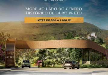 Terreno à venda na rua 1, 20, quinta da villa, ouro preto por r$ 349.000