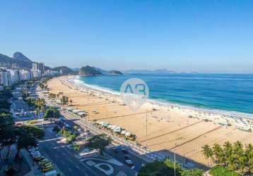 Cobertura à venda, 425 m² por r$ 13.500.000,00 - copacabana - rio de janeiro/rj