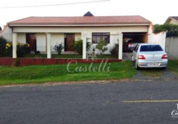 Casa com 3 dormitórios à venda, boa vista, ponta grossa - pr