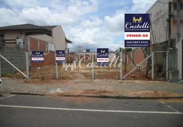 Terreno comercial à venda, centro, ponta grossa - pr