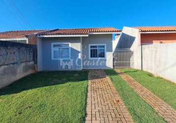 Casa com 3 dormitórios à venda,60.00 m , uvaranas, ponta grossa - pr