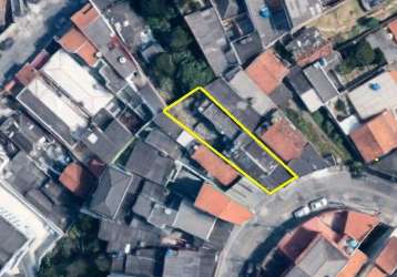 Terreno à venda, 328 m² por r$ 380.000,00 - vila assis brasil - mauá/sp