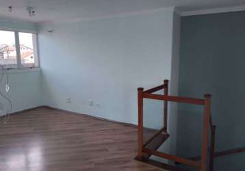 Apartamento duplex residencial à venda, parque são vicente, mauá - ad0004.