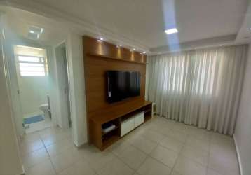 Apartamento com 2 dormitórios à venda, 55 m² por r$ 256.000,00 - parque são vicente - mauá/sp