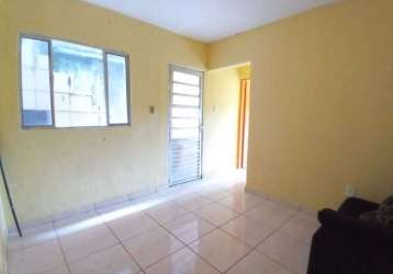 Casa com 1 dormitório para alugar por r$ 700,00 - jardim bela vista - mauá/sp