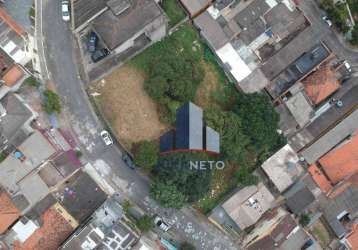 Terreno à venda, 1225 m² por r$ 1.225.000,00 - vila magini - mauá/sp