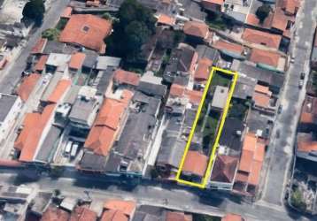 Terreno à venda, 500 m² por r$ 880.000,00 - vila bocaina - mauá/sp