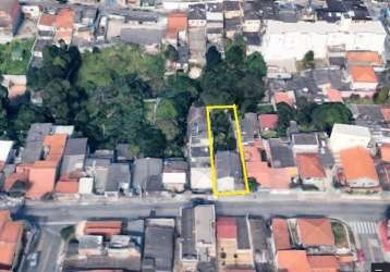 Terreno à venda, 500 m² por r$ 640.000,00 - vila bocaina - mauá/sp