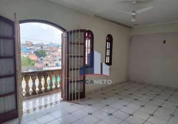 Casa com 2 dormitórios para alugar, 220 m² por r$ 4.000/mês - jardim santista - mauá/sp