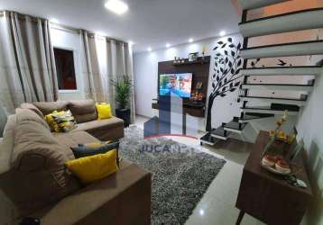 Cobertura com 2 dormitórios à venda, 96 m² por r$ 350.000,00 - jardim guarará - santo andré/sp