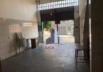 Salão para alugar, 40 m² por r$ 1.300/mês - vila magini - mauá/sp