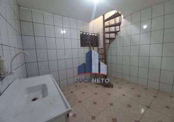 Casa com 1 dormitório para alugar, 90 m² por r$ 1.060/mês - jardim ipê - mauá/sp