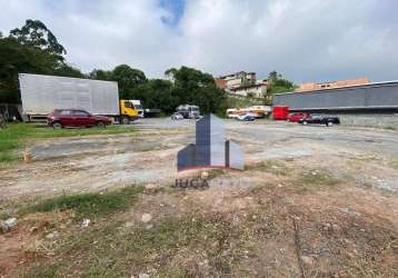 Terreno para alugar, 3000 m² por r$ 18.000,00/mês - parque das américas - mauá/sp