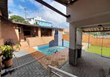 Casa com 4 dormitórios à venda, 383 m² por r$ 1.480.000,00 - núcleo colonial - ribeirão pires/sp