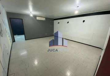 Sala para alugar, 65 m² por r$ 2.600,00/mês - vila bocaina - mauá/sp