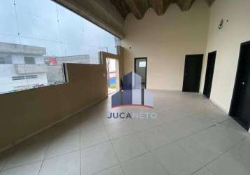 Sala para alugar, 125 m² por r$ 6.000/mês - centro - ribeirão pires/sp