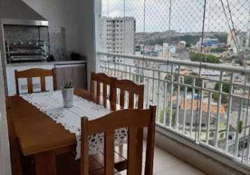 Apartamento com 3 dormitórios à venda, 117 m² por r$ 912.000,00 - jardim haydee - mauá/sp