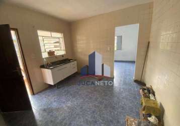 Casa com 1 dormitório para alugar, 40 m² por r$ 1.280,00/mês - vila assis brasil - mauá/sp