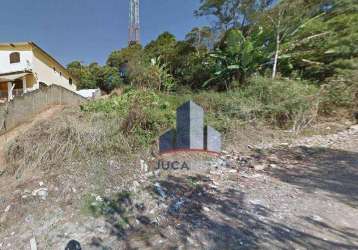 Terreno à venda, 250 m² por r$ 110.000 - ponte seca - ribeirão pires/sp