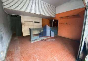 Salão para alugar, 50 m² por r$ 1.325/mês - vila guarani - mauá/sp