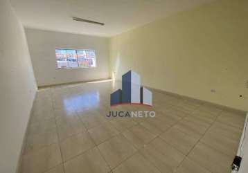 Sala para alugar, 35 m² por r$ 1.650,00/mês - vila assis brasil - mauá/sp