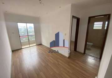 Apartamento com 2 dormitórios sendo 1 suíte à venda, 70 m² por r$ 330.000 - parque são vicente - mauá/sp