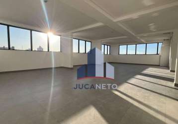 Sala para alugar, 117 m² por r$ 7.518/mês - jardim pilar - mauá/sp