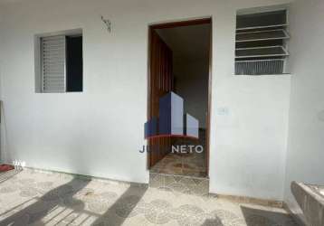 Casa com 1 dormitório para alugar, 35 m² por r$ 490,00/mês - vila santa rosa - mauá/sp