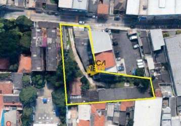 Terreno à venda, 2112 m² por r$ 6.000.000,00 - vila ana maria - mauá/sp