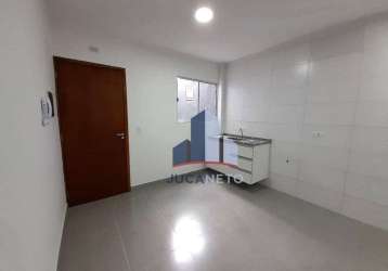 Apartamento com 2 dormitórios para alugar, 45 m² por r$ 1.580,00/mês - vila guarani - santo andré/sp