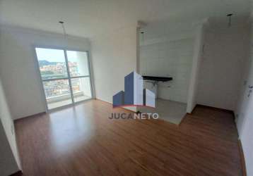 Apartamento com 2 dormitórios para alugar, 60 m² por r$ 2.560,00/mês - vila bocaina - mauá/sp