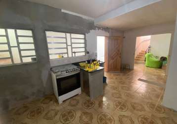 Casa com 3 dormitórios à venda, 222 m² por r$ 470.000 - parque das américas - mauá/sp